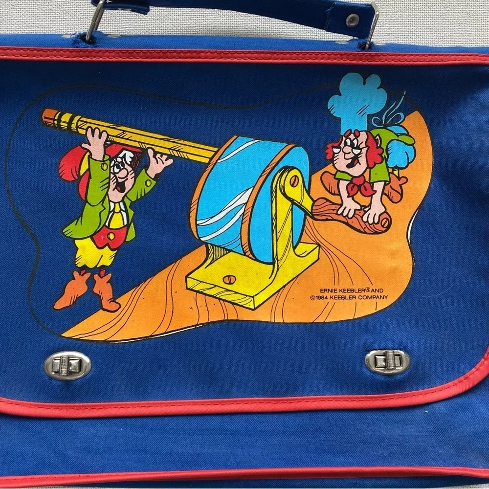 Vintage 80s Keebler School Bag